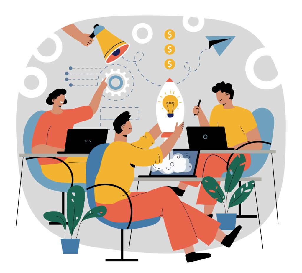 Marketing Media Scroll