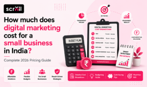 How much does digital marketing cost for a small business in India