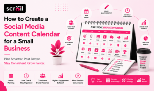 How to create a social media content calendar for a small business
